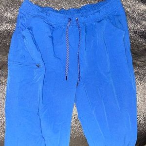 JAANUU Royal Blue Scrub Set size XL